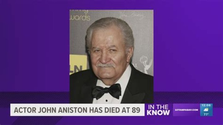 John Aniston Death | How Did He Die | Cause Of Death Explained